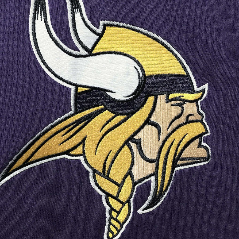 '47 Lacer V-Neck Pullover Hoodie - Minnesota Vikings Hoodies