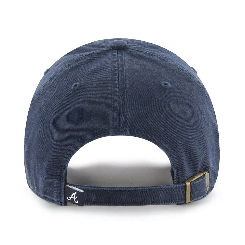 Navy Atlanta Braves '47 Clean Up Adjustable Hat