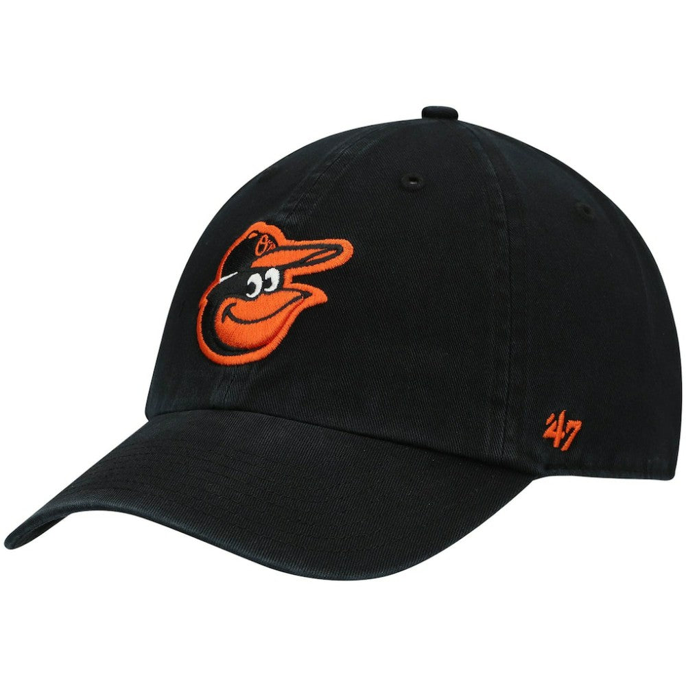 Black Baltimore Orioles '47 Clean Up Adjustable Hat