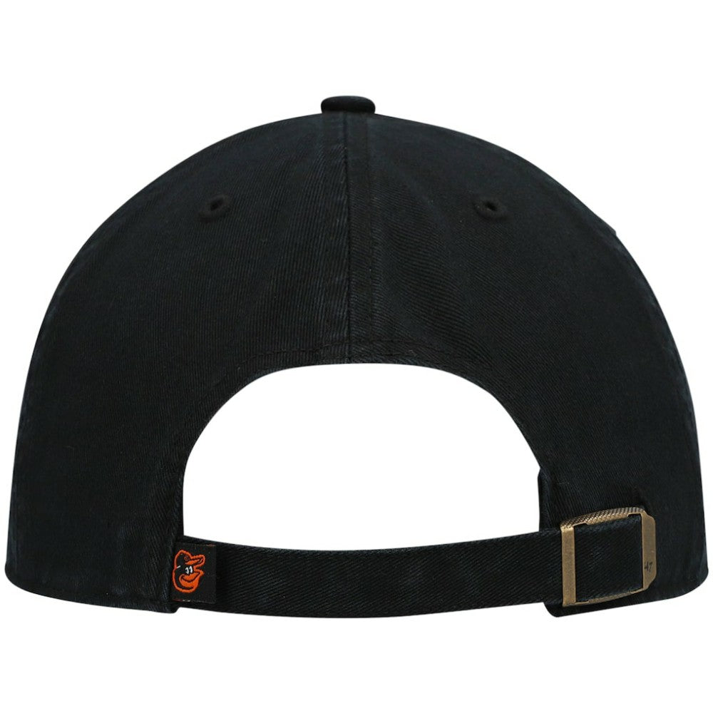Black Baltimore Orioles '47 Clean Up Adjustable Hat