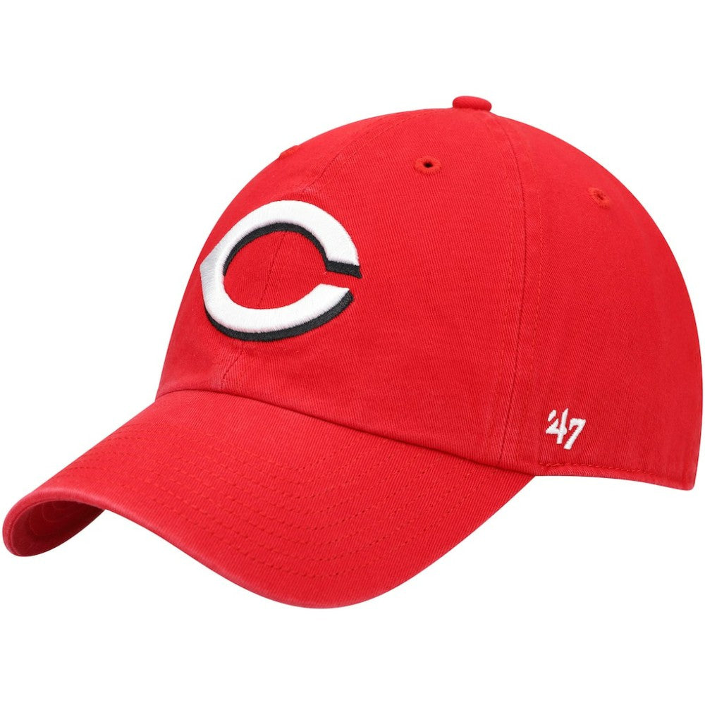 Red Cincinnati Reds '47 Clean Up Adjustable Hat