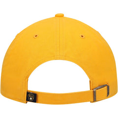 Gold Milwaukee Brewers '47 Clean Up Adjustable Hat