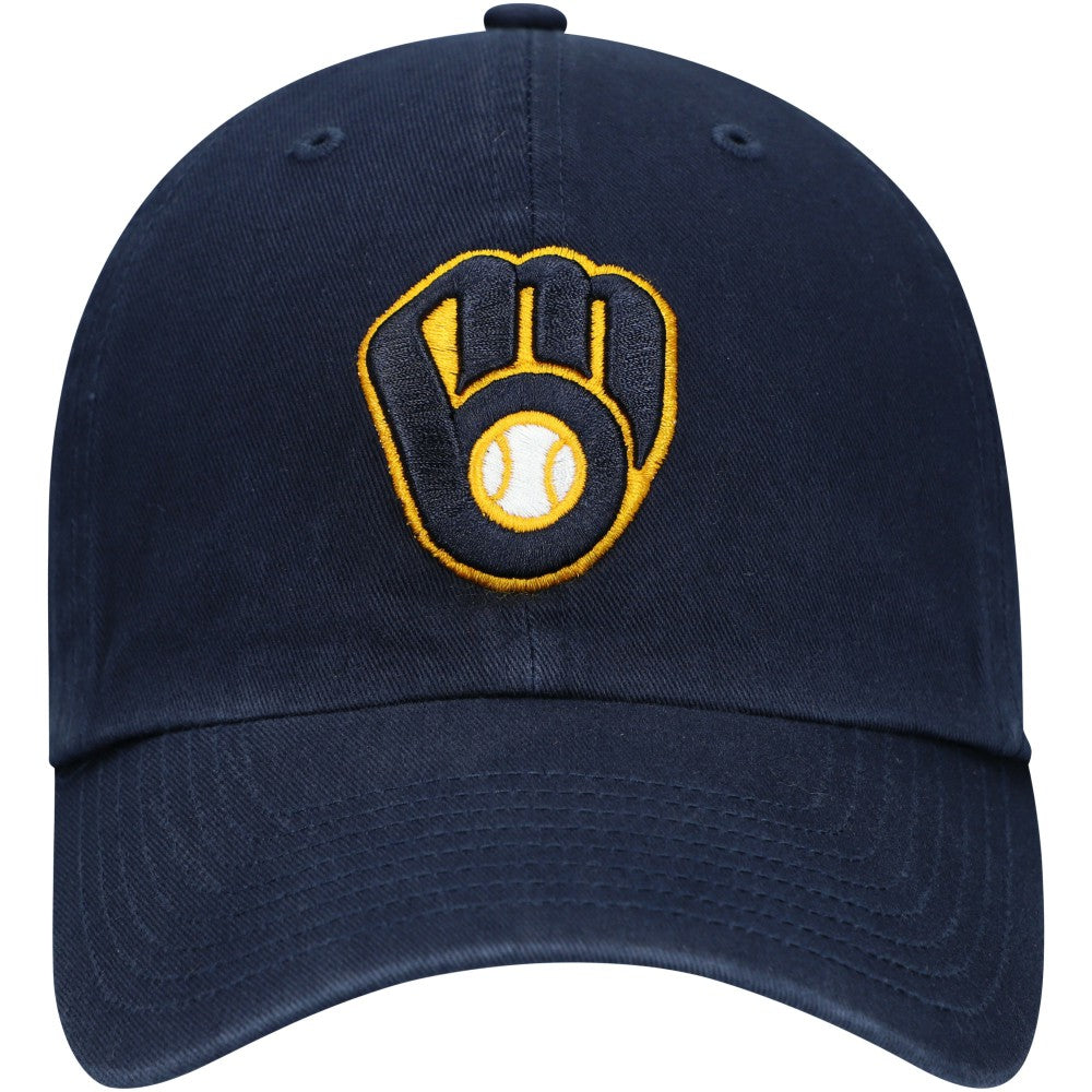 Navy Milwaukee Brewers '47 Clean Up Adjustable Hat