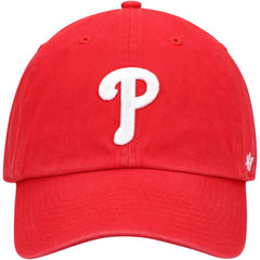 Red Philadelphia Phillies '47 Clean Up Adjustable Hat