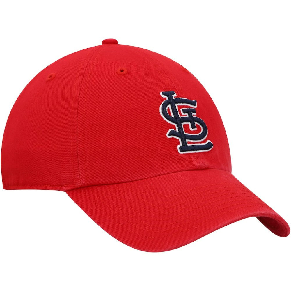 Red St. Louis Cardinals '47 Game Clean Up Adjustable Hat