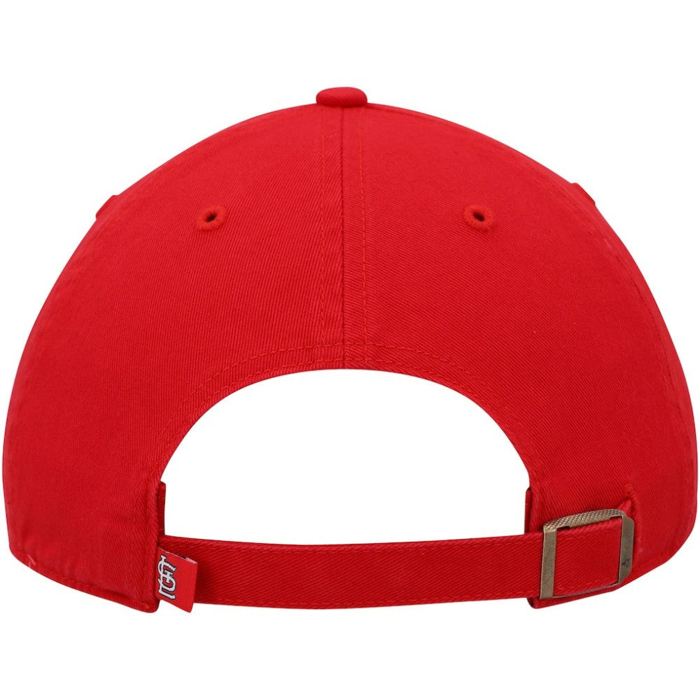 Red St. Louis Cardinals '47 Game Clean Up Adjustable Hat