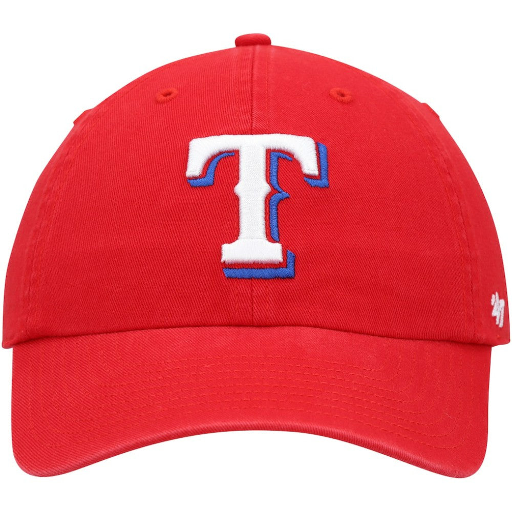 Red Texas Rangers '47 Clean Up Adjustable Hat