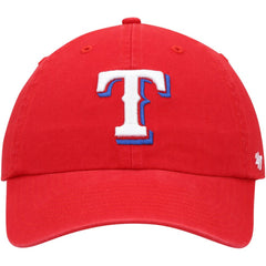 Red Texas Rangers '47 Clean Up Adjustable Hat