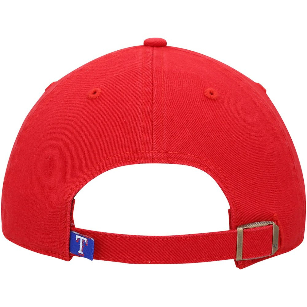Red Texas Rangers '47 Clean Up Adjustable Hat