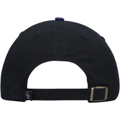 Black Colorado Rockies '47 Clean Up Adjustable Hat