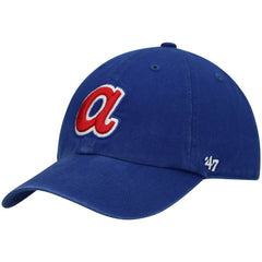 Royal Atlanta Braves '47 1972 Logo Cooperstown Collection Clean Up Adjustable Hat