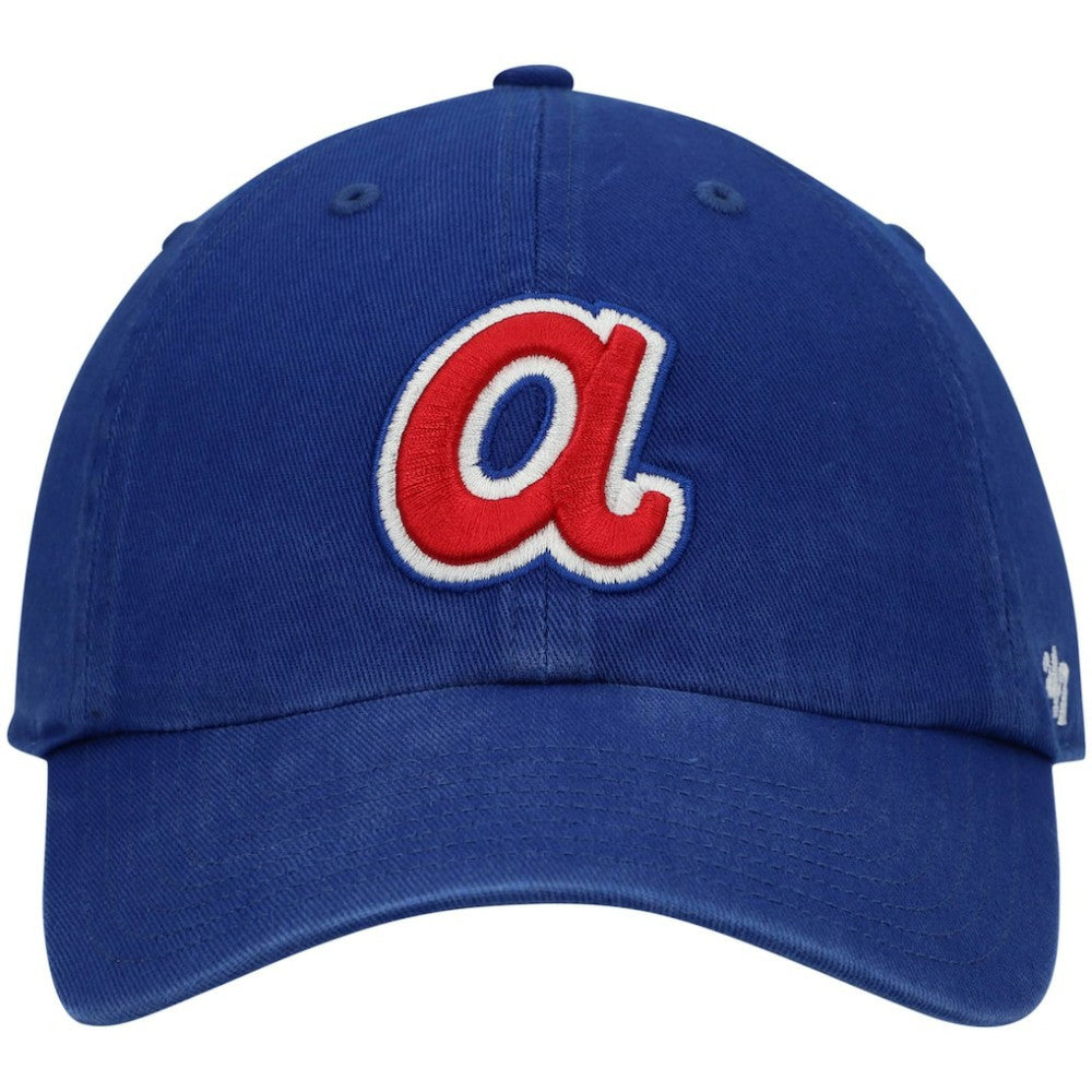 Royal Atlanta Braves '47 1972 Logo Cooperstown Collection Clean Up Adjustable Hat