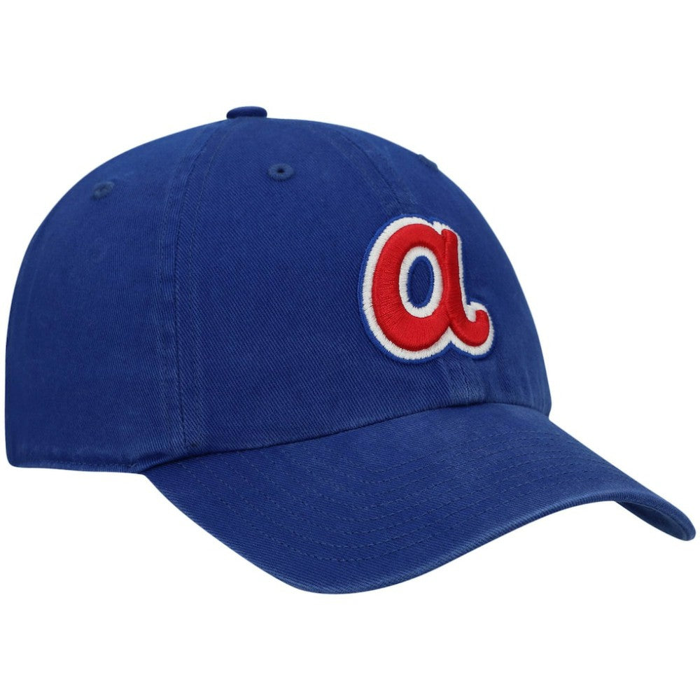 Royal Atlanta Braves '47 1972 Logo Cooperstown Collection Clean Up Adjustable Hat