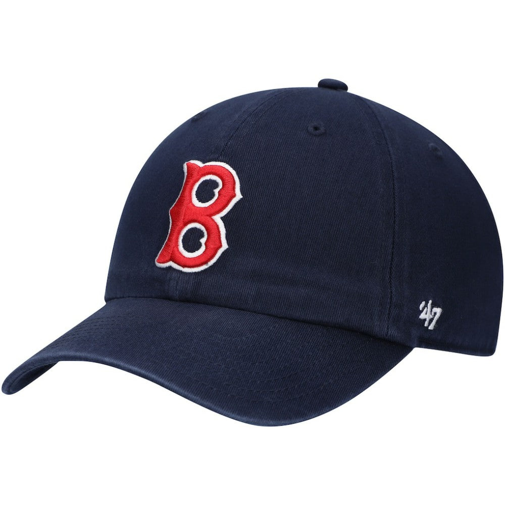 Navy Boston Red Sox '47 1946 Logo Cooperstown Collection Clean Up Adjustable Hat