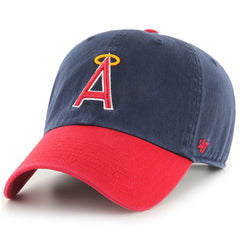 Navy California Angels '47 1997 Halo Logo Cooperstown Collection Clean Up Adjustable Hat