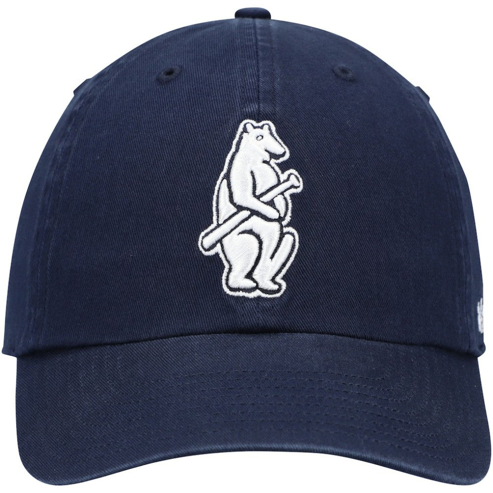 Navy Chicago Cubs '47 1914 Logo Cooperstown Collection Clean Up Adjustable Hat