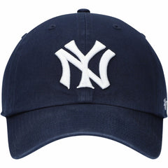 Navy New York Yankees '47 Logo Cooperstown Collection Clean Up Adjustable Hat