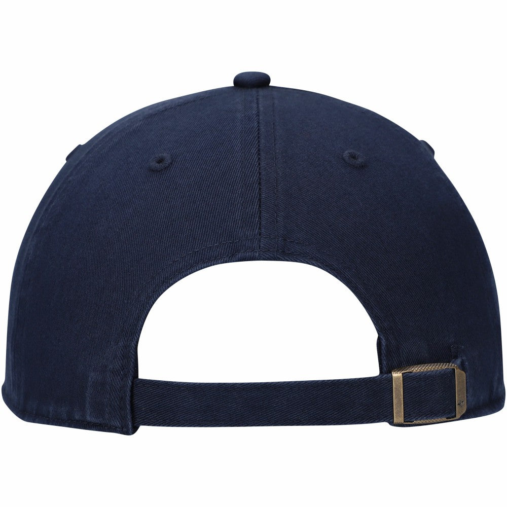 Navy New York Yankees '47 Logo Cooperstown Collection Clean Up Adjustable Hat