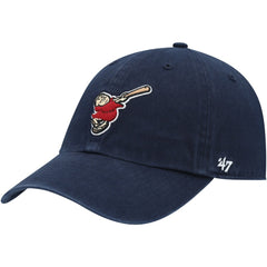 Navy San Diego Padres '47 Logo Cooperstown Collection Clean Up Adjustable Hat
