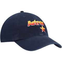 Navy Houston Astros '47 Logo Cooperstown Collection Clean Up Adjustable Hat
