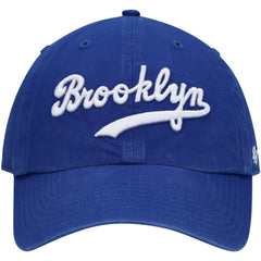 Royal Brooklyn Dodgers '47 Logo Cooperstown Collection Clean Up Adjustable Hat