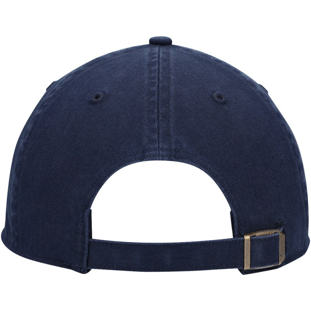 Navy Chicago Cubs '47 C Bear Logo Cooperstown Collection Clean Up Adjustable Hat