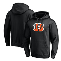 Primary Logo Fitted Pullover Hoodie - Cincinnati Bengals Hoodies
