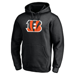 Primary Logo Fitted Pullover Hoodie - Cincinnati Bengals Hoodies