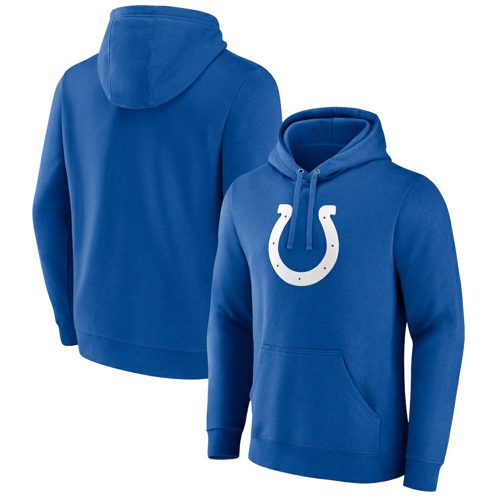 Primary Logo Fitted Pullover Hoodie - Indianapolis Colts Hoodies