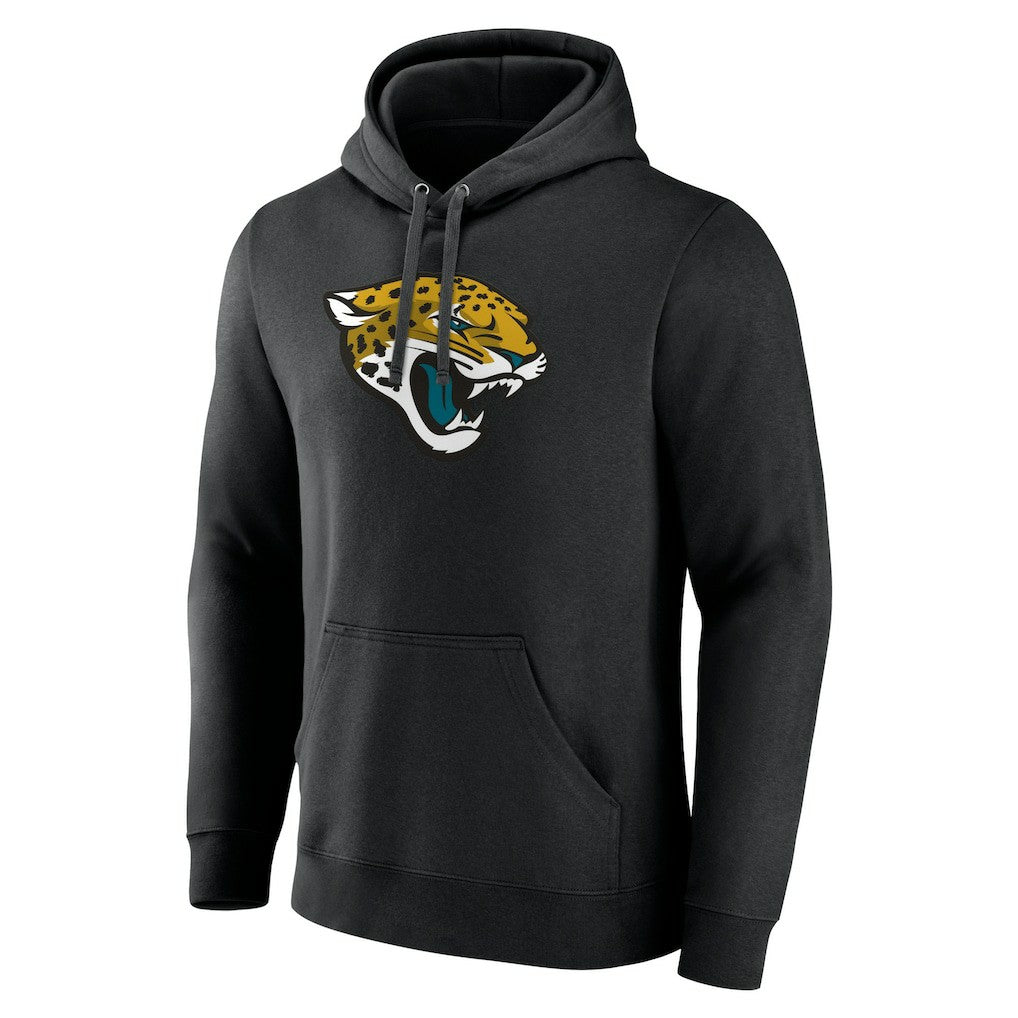 Primary Logo Fitted Pullover Hoodie - Jacksonville Jaguars Hoodies