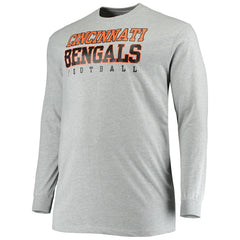 Big & Tall Practice Long Sleeve T-Shirt - Cincinnati Bengals T-shirts