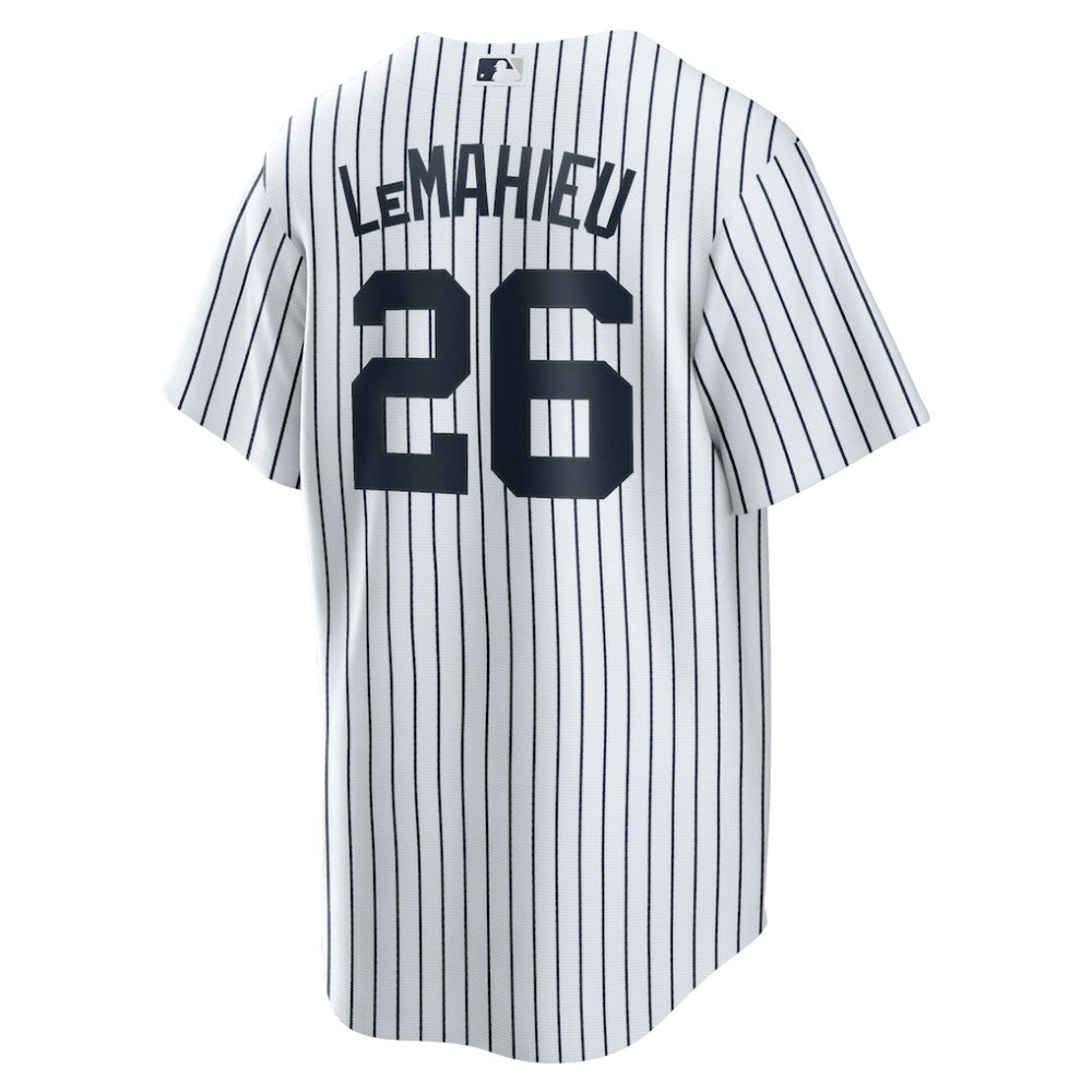 White DJ LeMahieu New York Yankees Nike Home Replica Jersey