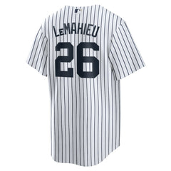 White DJ LeMahieu New York Yankees Nike Home Replica Jersey