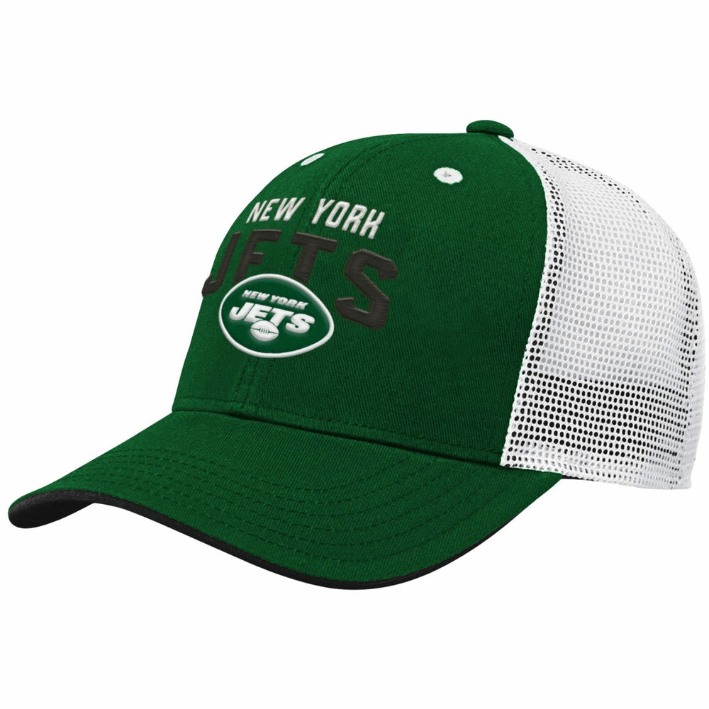 Youth Core Lockup Adjustable Hat - New York Jets Hats