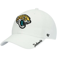 '47 Women's Miata Clean Up Logo Adjustable Hat - Jacksonville Jaguars Hats