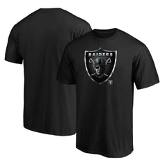 Midnight Mascot Team Logo T-Shirt - Las Vegas Raiders T-shirts