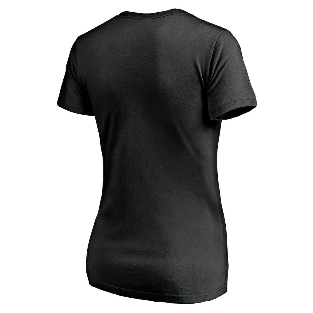 Women's Midnight Mascot Logo V-Neck T-Shirt - Los Angeles Chargers T-shirts