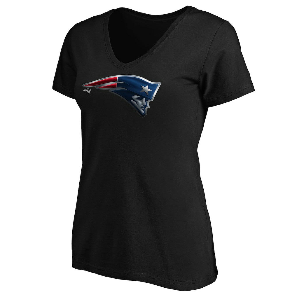 Women's Midnight Mascot Logo V-Neck T-Shirt - New England Patriots T-shirts