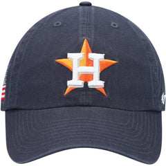 Navy Houston Astros '47 Heritage Clean Up Adjustable Hat
