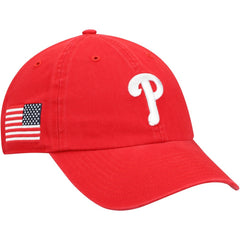 Red Philadelphia Phillies '47 Heritage Clean Up Adjustable Hat