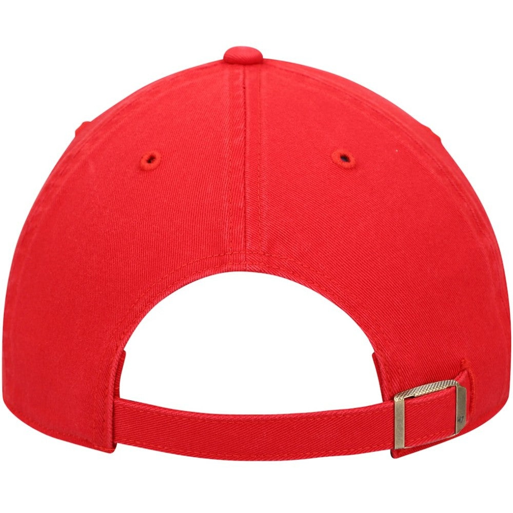 Red Philadelphia Phillies '47 Heritage Clean Up Adjustable Hat