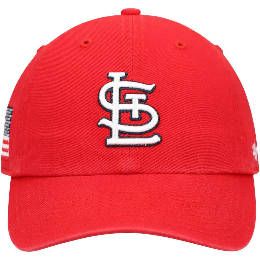 Red St. Louis Cardinals '47 Heritage Clean Up Adjustable Hat