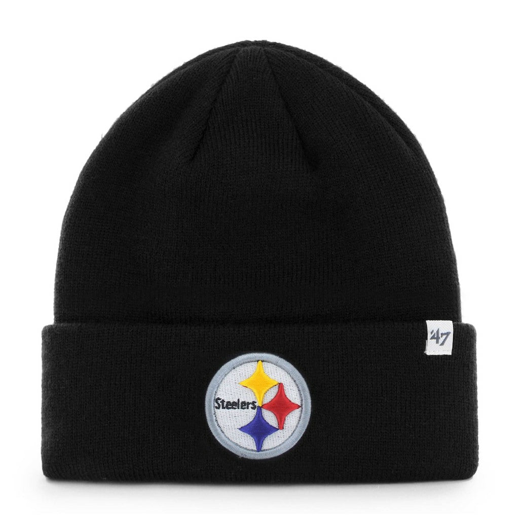 '47 Primary Basic Cuffed Knit Hat - Pittsburgh Steelers Hats