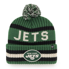 '47 Bering Cuffed Knit Hat with Pom - New York Jets Hats