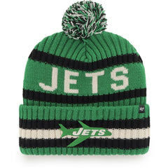 '47 Bering Cuffed Knit Hat with Pom - New York Jets Hats