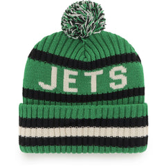 '47 Bering Cuffed Knit Hat with Pom - New York Jets Hats
