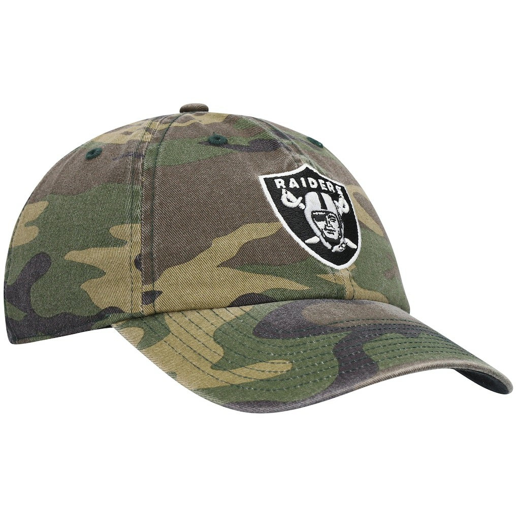 '47 Woodland Clean Up Adjustable Hat - Las Vegas Raiders Hats