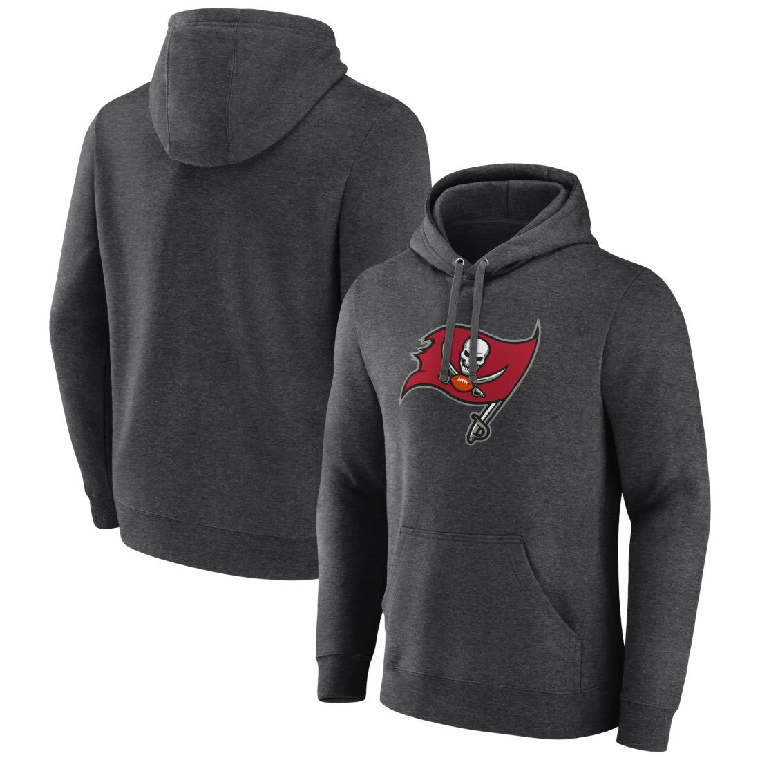 Primary Logo Fitted Pullover Hoodie - Tampa Bay Buccaneers Hoodies