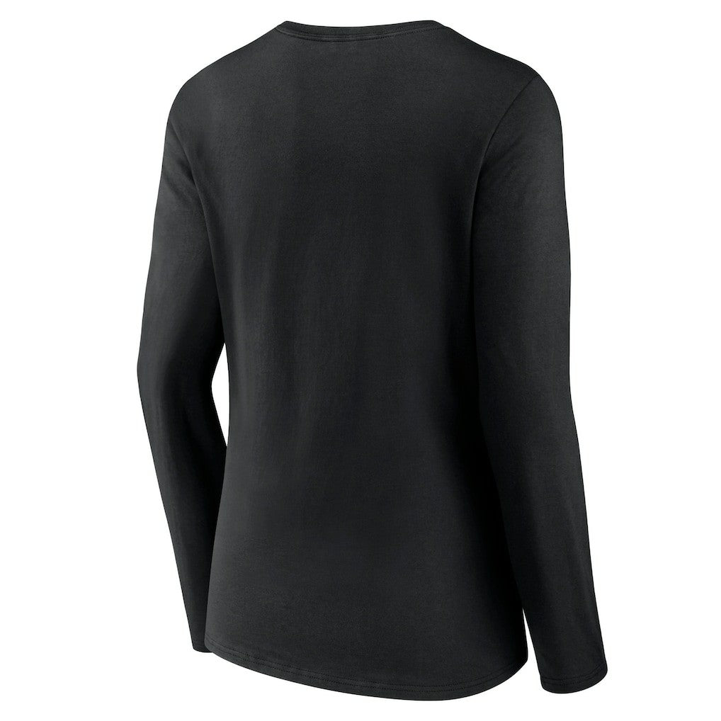 Women's Primary Team Logo Long Sleeve V-Neck T-Shirt - New York Jets T-shirts