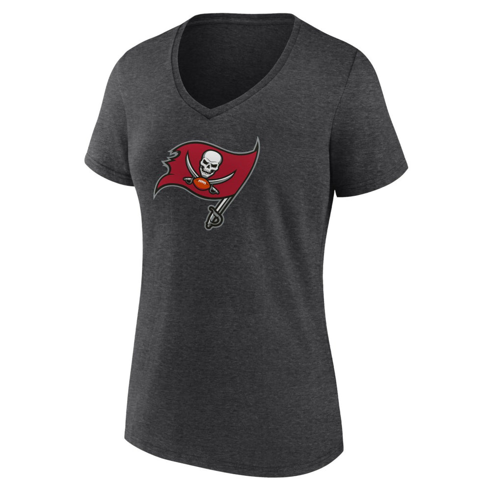 Women's Primary Team Logo V-Neck T-Shirt - Tampa Bay Buccaneers T-shirts